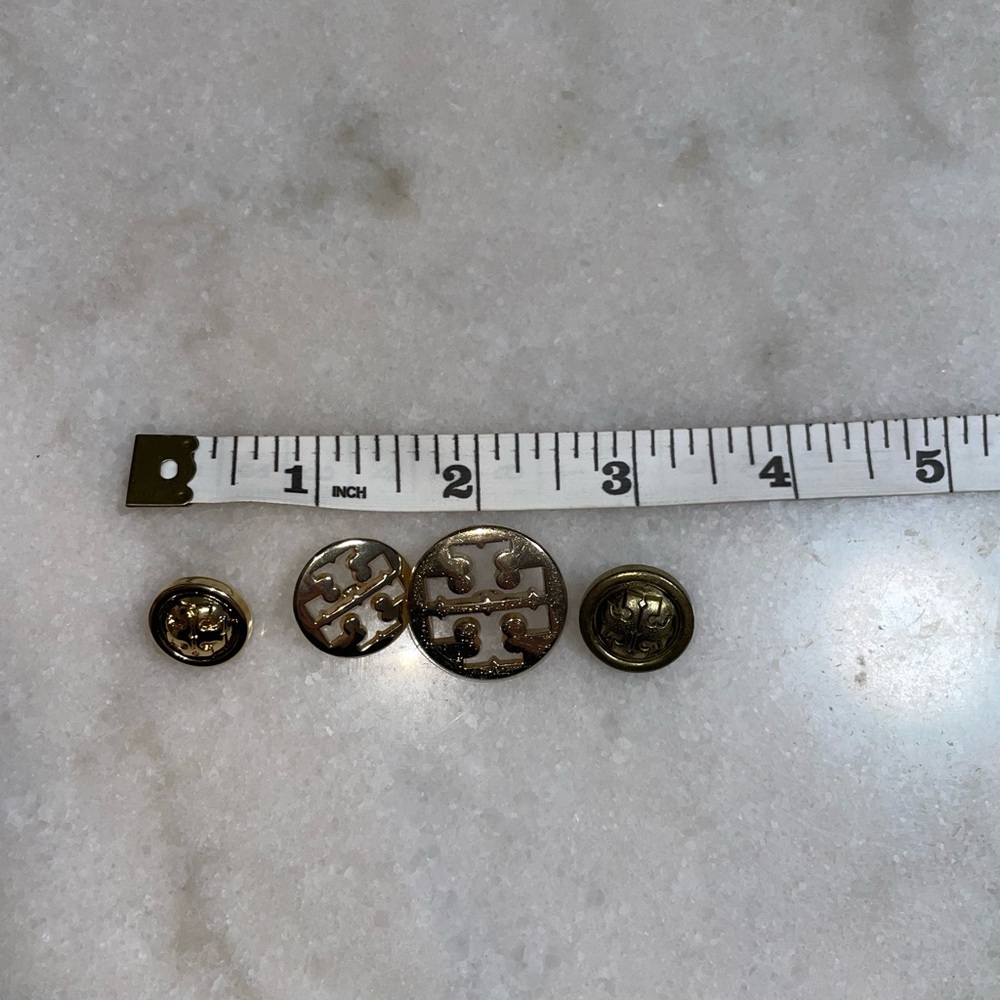 4 Replacement Tory Burch Buttons